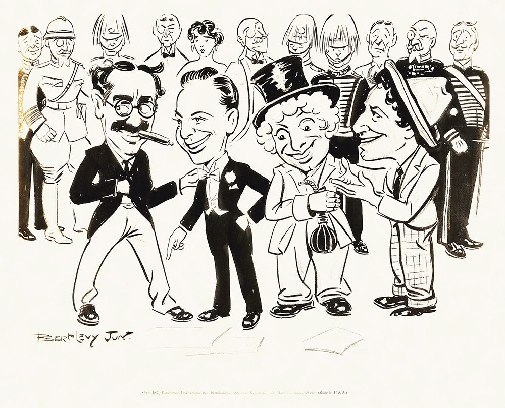 Marx Brothers - Duck Soup - Drawings 03