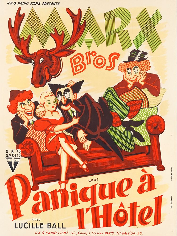 Marx Brothers - French - Room Service 01
