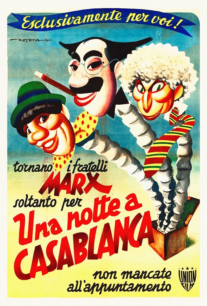 Marx Brothers - Italian - A Night in Casablanca 02