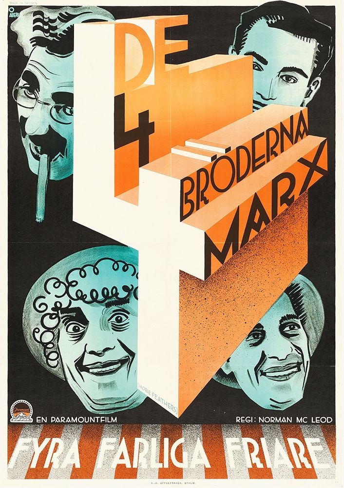 Marx Brothers - Swedish - Horse Feathers 01