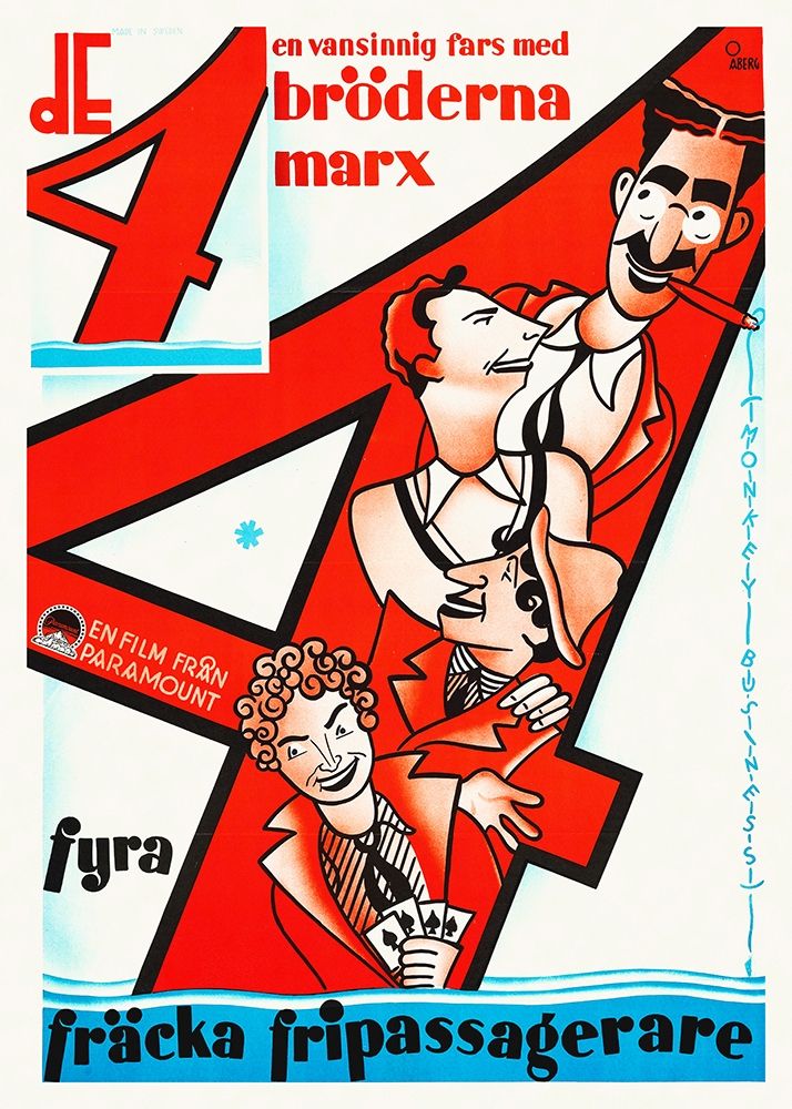 Marx Brothers - Swedish - Monkey Business 01