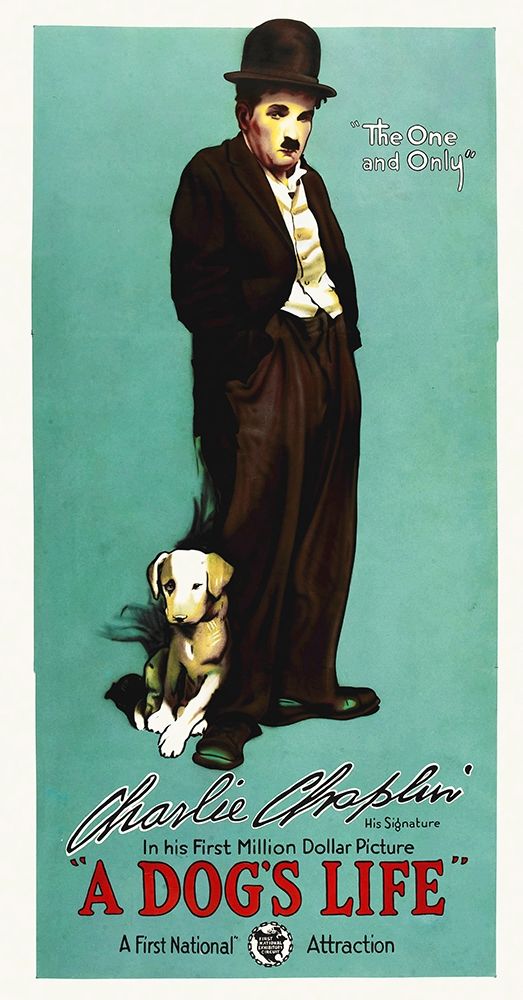 Charlie Chaplin - A Dogs Life, 1918
