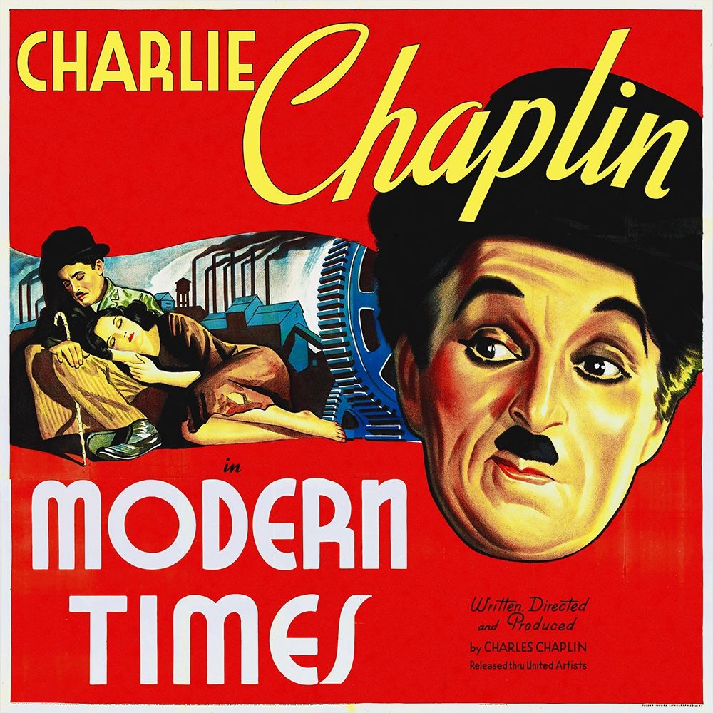Charlie Chaplin - Modern Times, 1936
