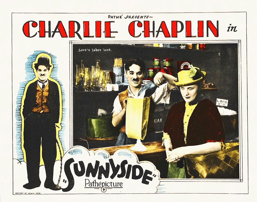 Charlie Chaplin - Sunnyside, 1915