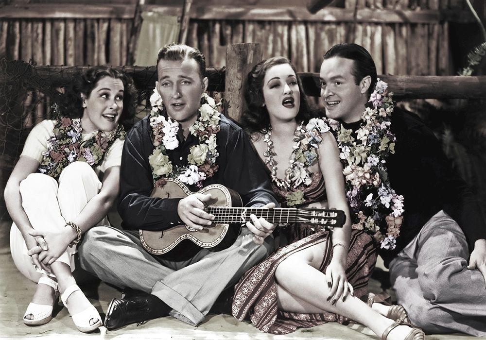 Bing Crosby with Bob Hope