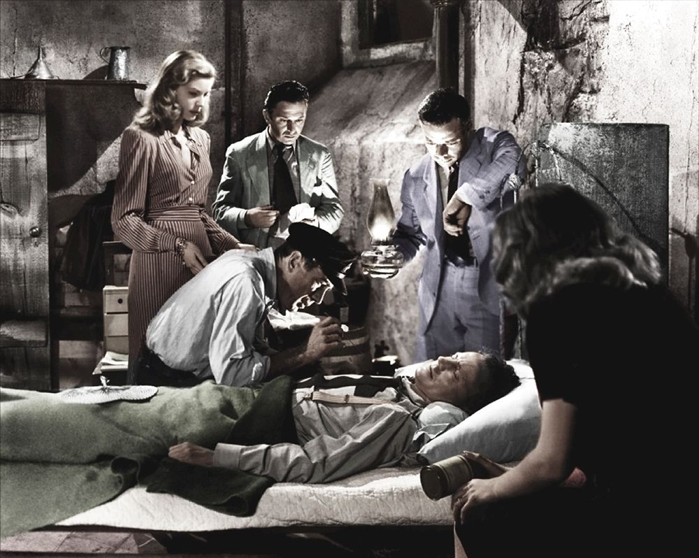 Humphrey Bogart with Lauren Bacall