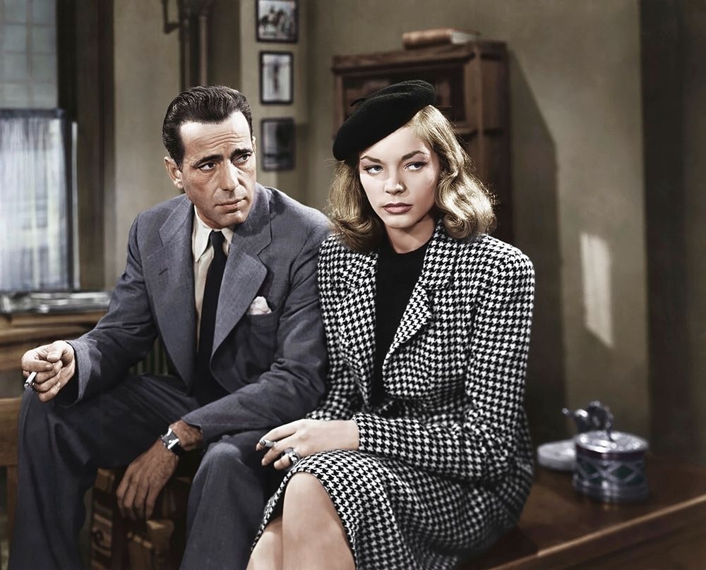 Humphrey Bogart with Lauren Bacall - The Big Sleep