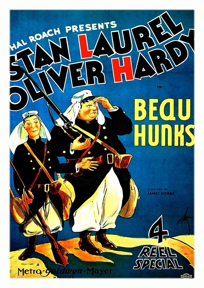 Laurel and Hardy - Beau Hunks, 1931