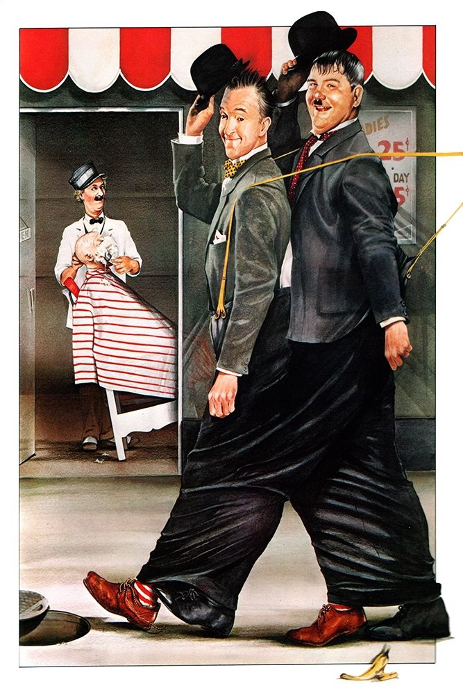 Laurel and Hardy - Ben Turpin