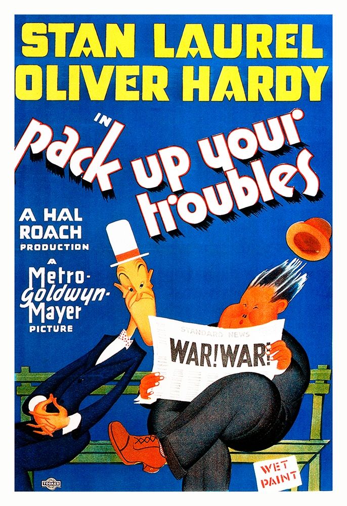 Laurel and Hardy - Pack Up Your Troubles with Laurel and Hardy, 1932