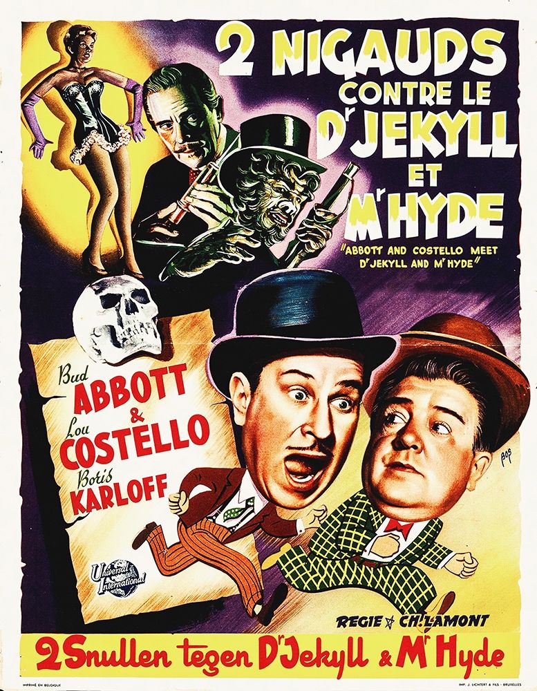 Abbott and Costello - French - Dr Jekyll And Mr Hyde