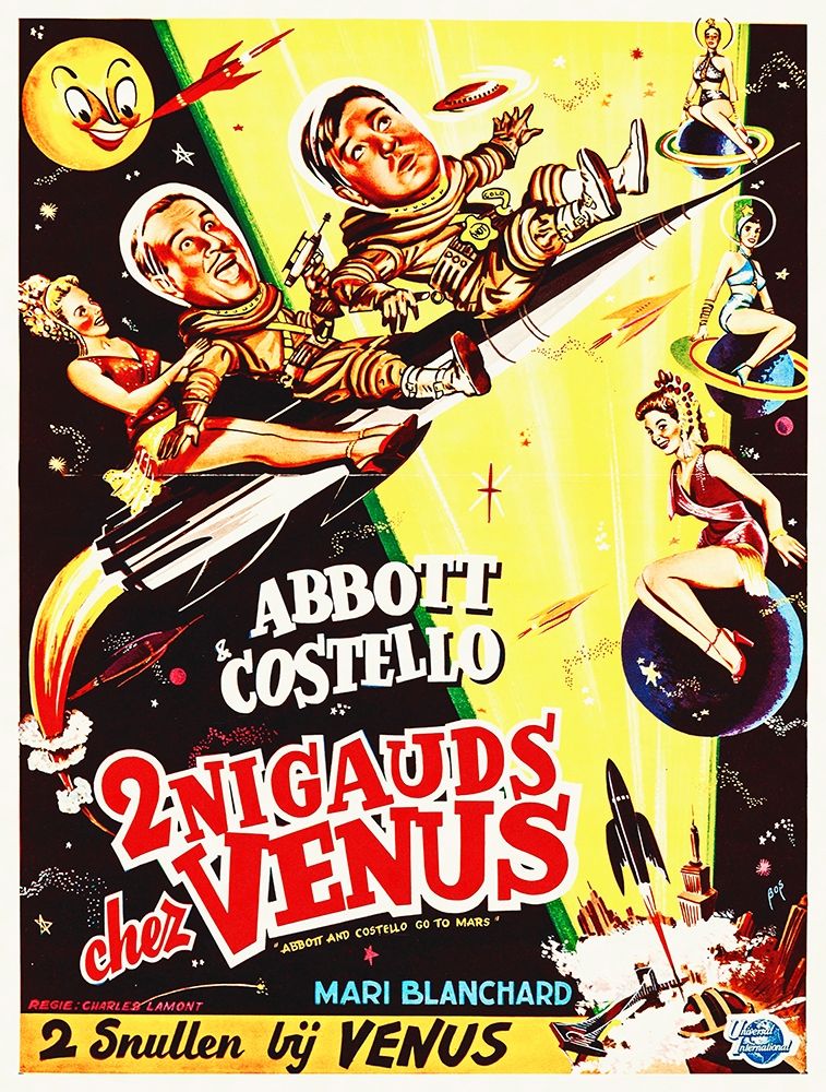 Abbott and Costello - French - Go To Mars