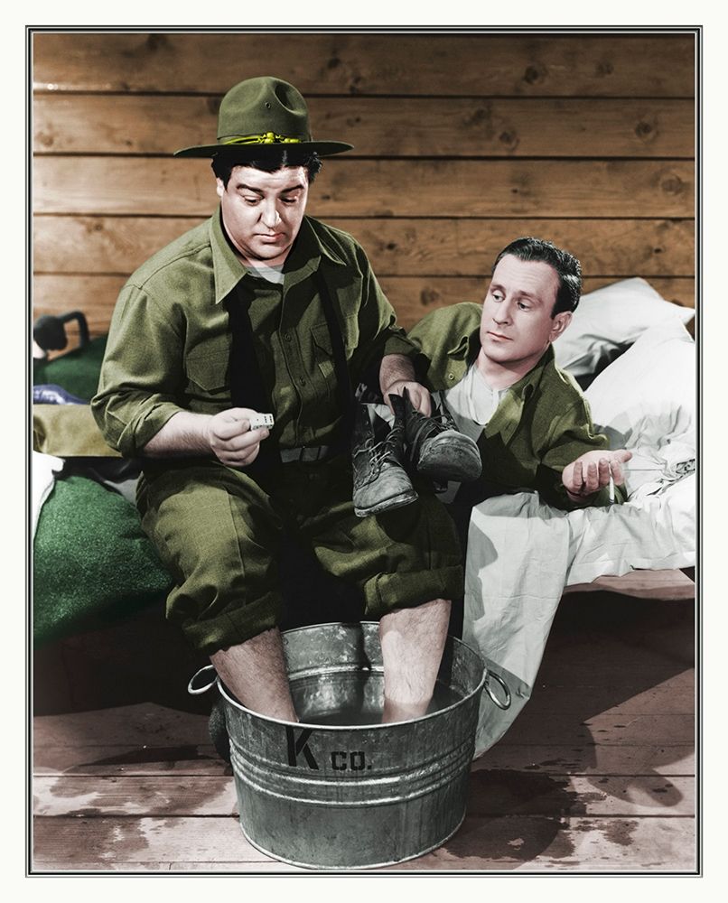 Abbott and Costello - Promotional Still Buck Privates