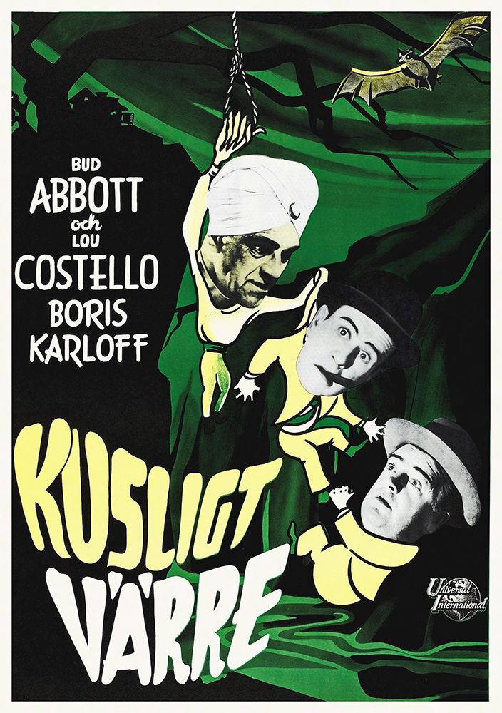 Abbott and Costello - Swedish - Meet The Killer