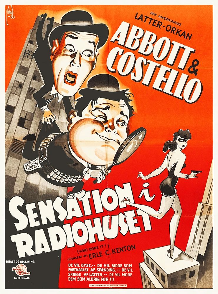 Abbott and Costello - Swedish - Who Done It
