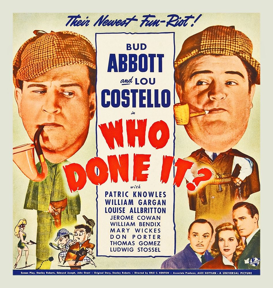 Abbott and Costello - Who Done It
