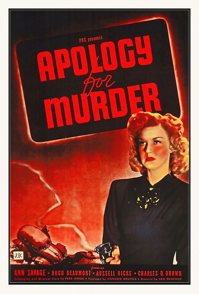 Apology for Murder