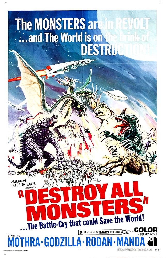 Destroy All Monsters, 1968