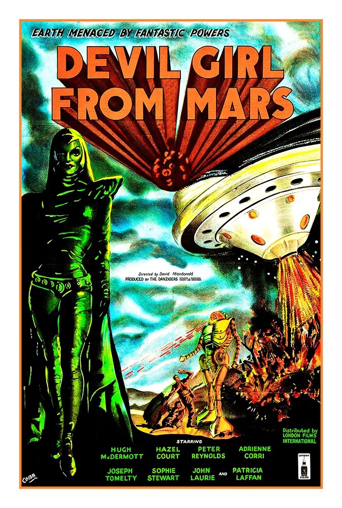 Devil Girl From Mars, 1955