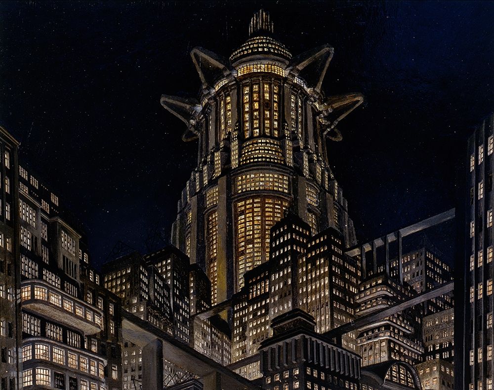 Metropolis - Building Concept Art