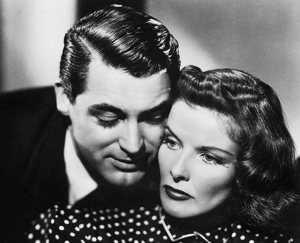 Cary Grant with Katherine Hepburn - Bringing Up Baby