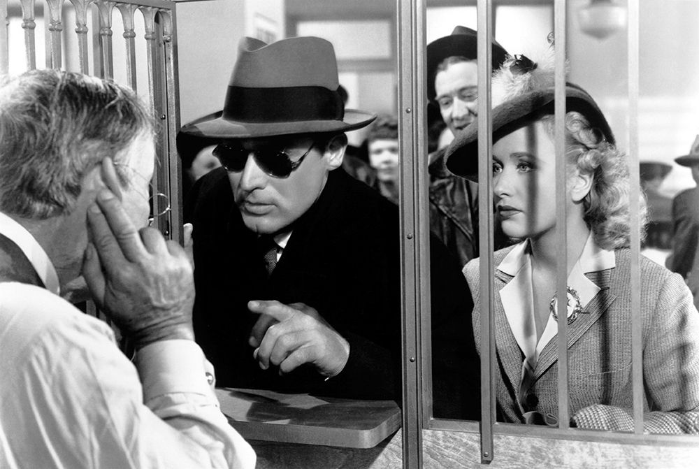 Cary Grant with Priscilla Lane - Arsenic and Old Lace