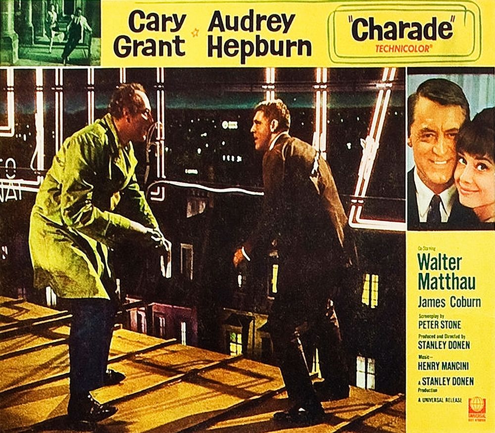 Cary Grant - Charade - Lobby Card