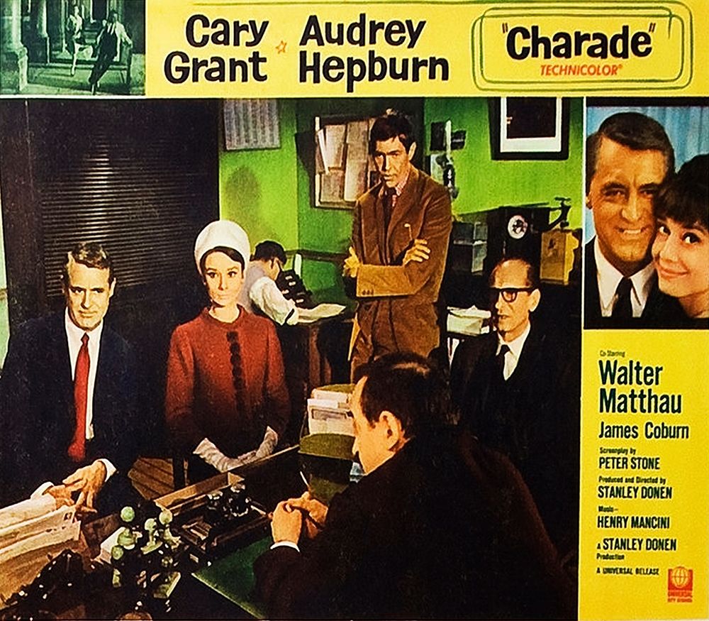 Cary Grant - Charade - Lobby Card