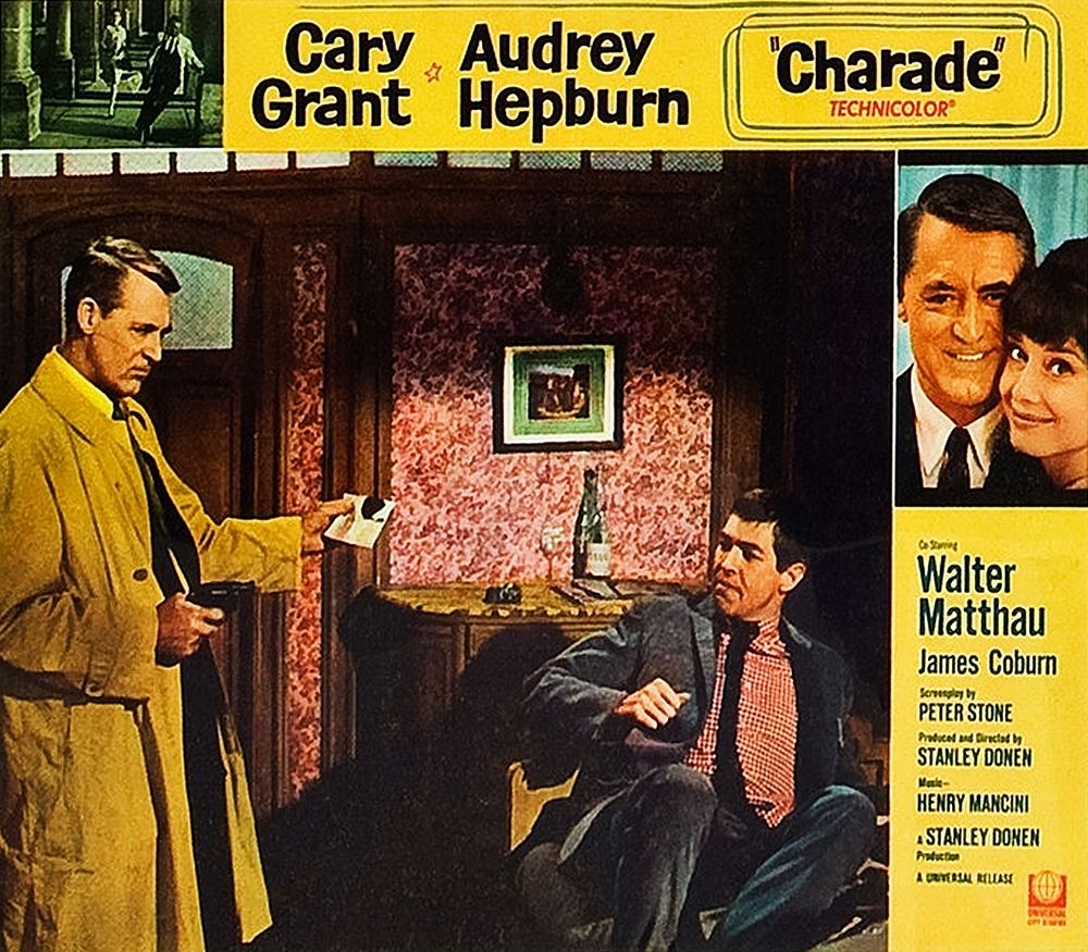 Cary Grant - Charade - Lobby Card