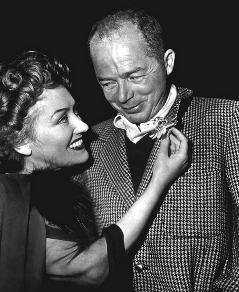 Gloria Swanson with Billy Wilder