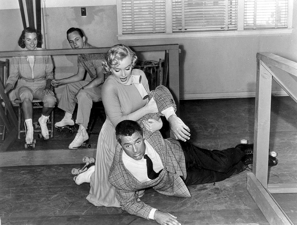Cary Grant with Marilyn Monroe - Monkey Business