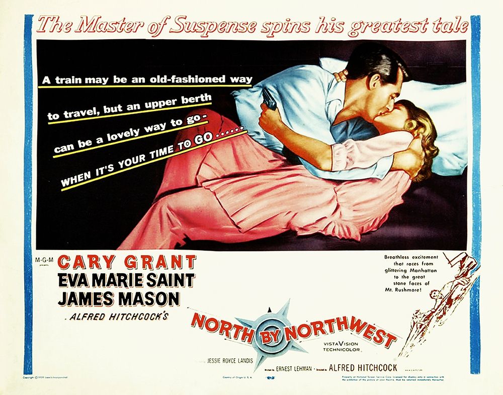North by Northwest - Lobby Card