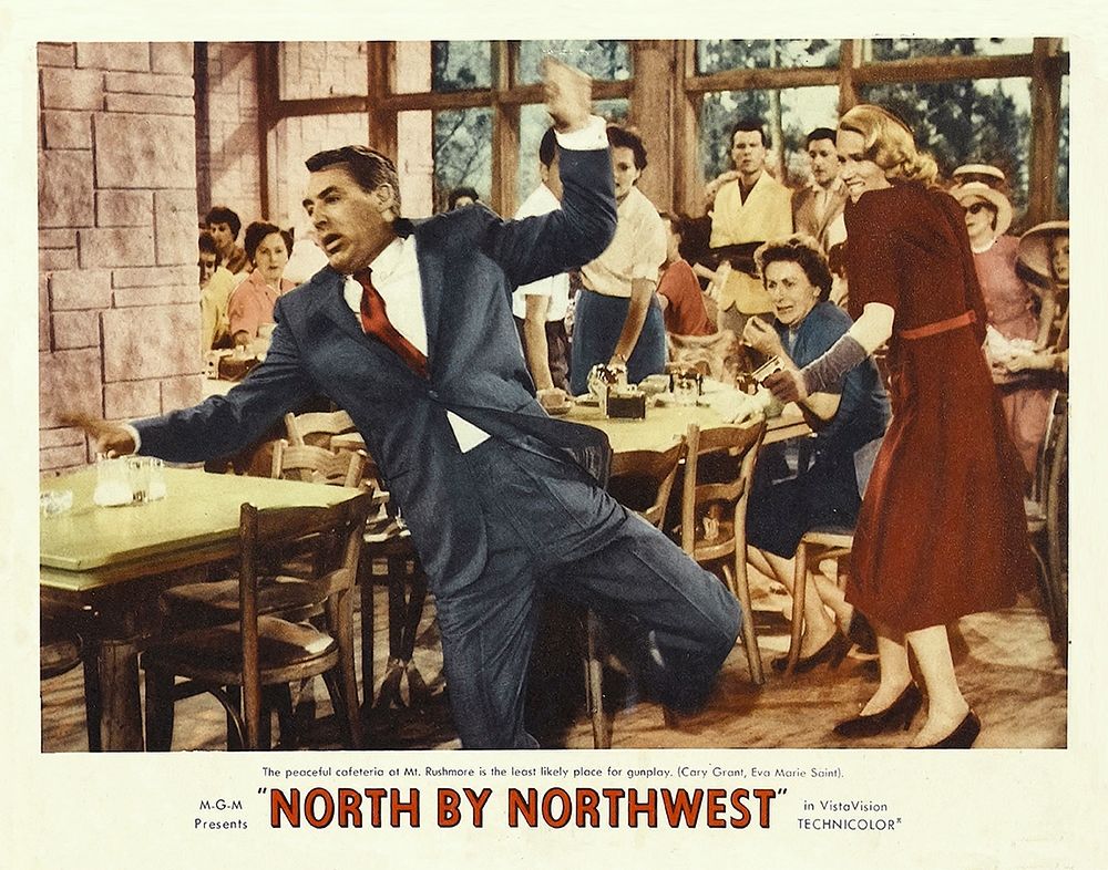 North by Northwest - Lobby Card
