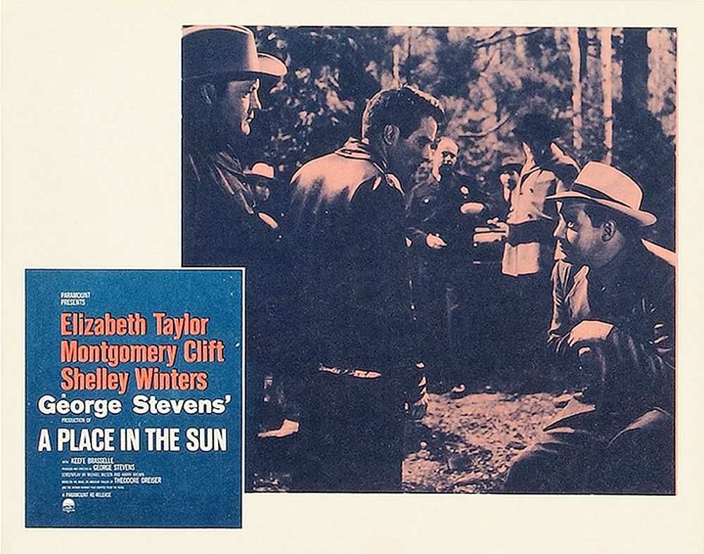 Elizabeth Taylor - A Place in the Sun - Lobby Card