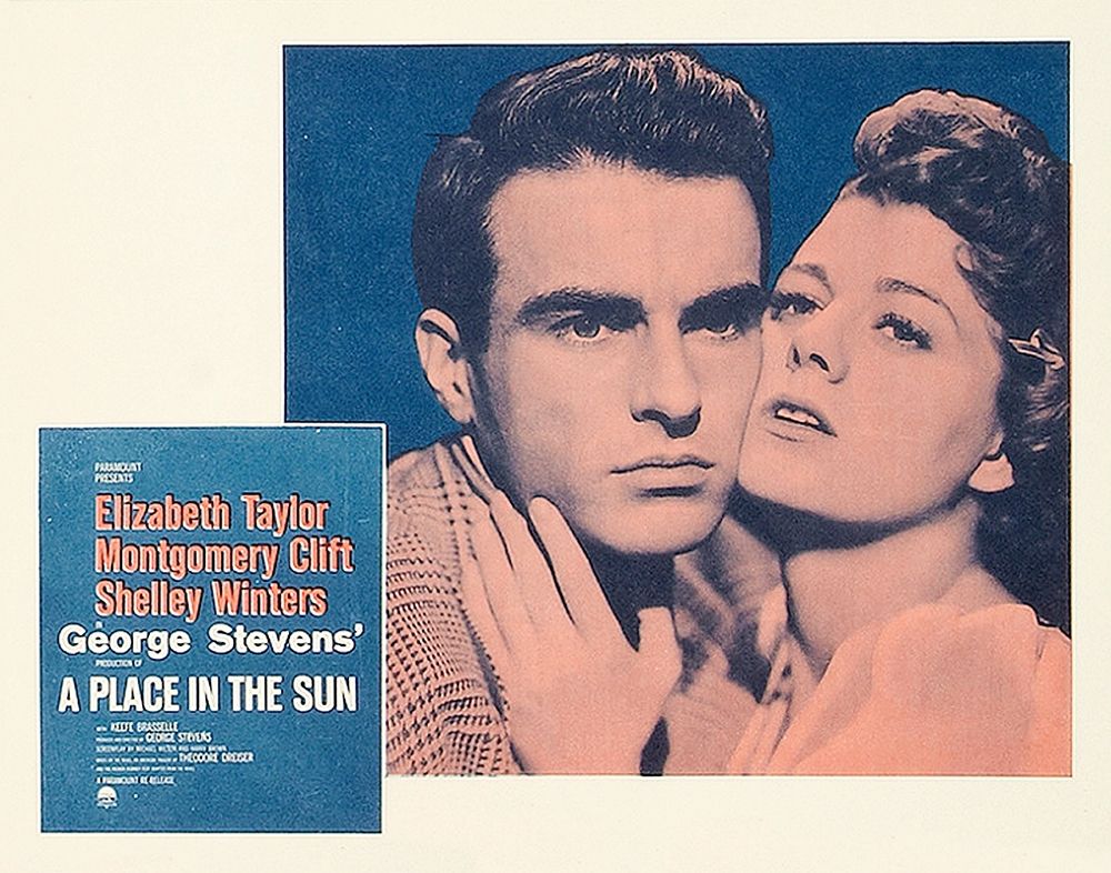 Elizabeth Taylor - A Place in the Sun - Lobby Card