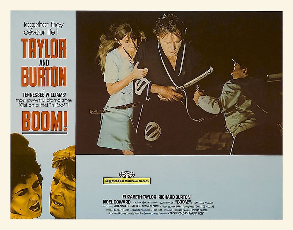 Elizabeth Taylor - Boom! - Lobby Card
