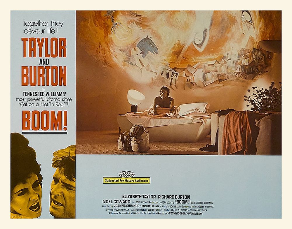 Elizabeth Taylor - Boom! - Lobby Card
