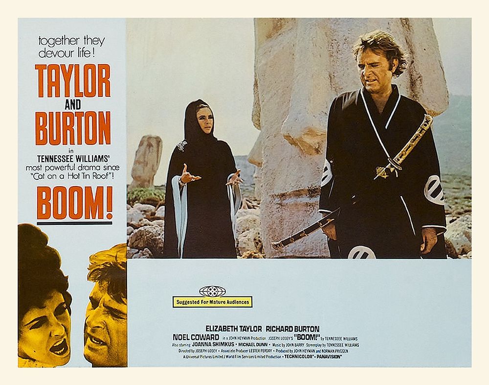 Elizabeth Taylor - Boom! - Lobby Card
