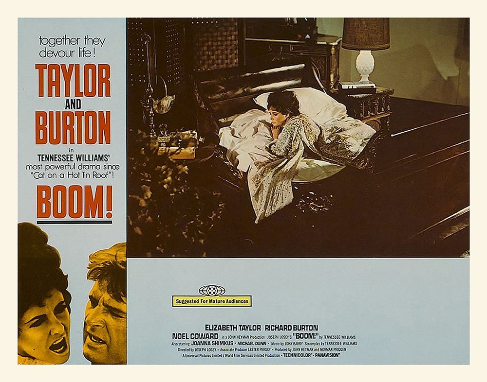 Elizabeth Taylor - Boom! - Lobby Card