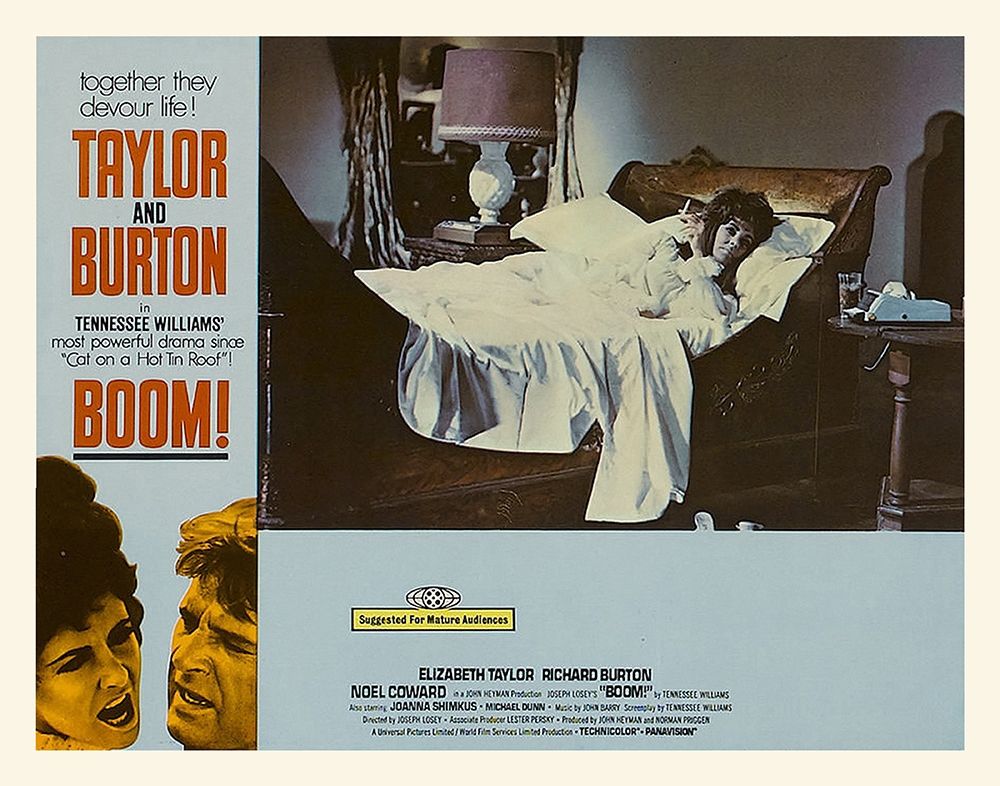 Elizabeth Taylor - Boom! - Lobby Card