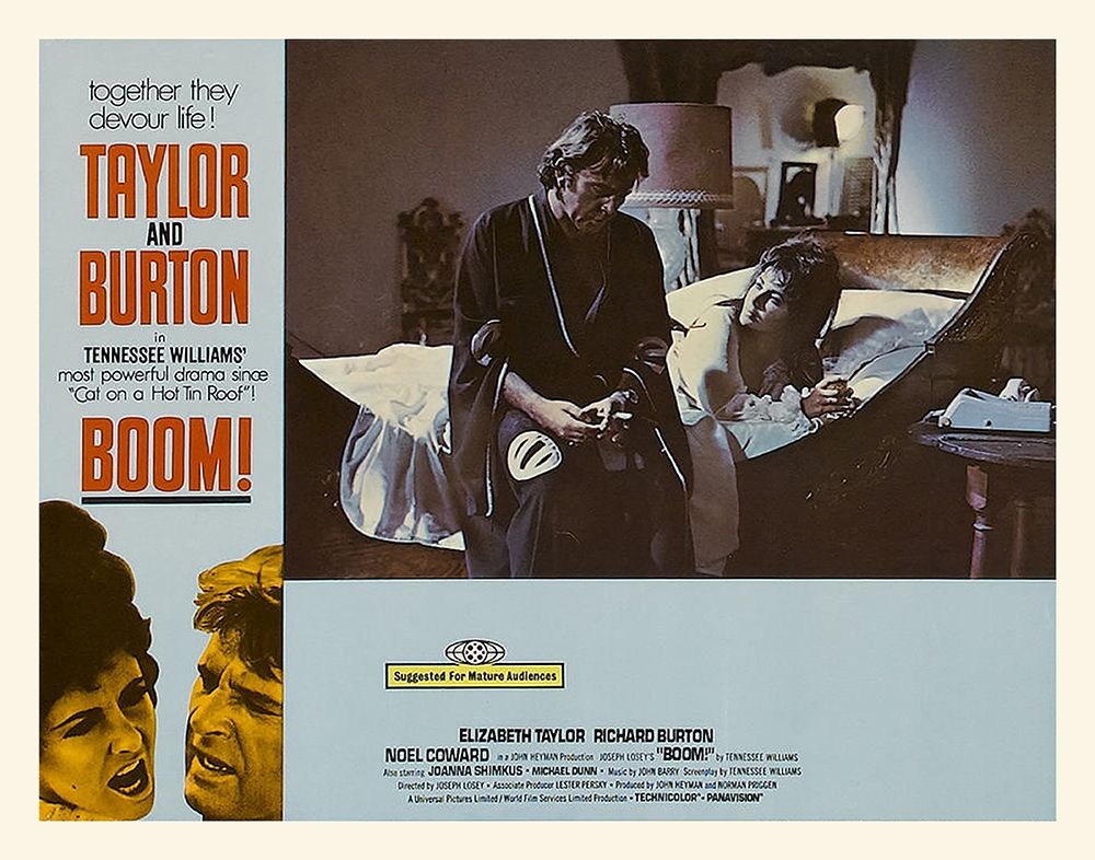 Elizabeth Taylor - Boom! - Lobby Card
