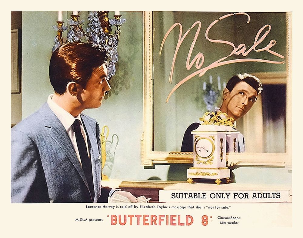 Elizabeth Taylor - Butterfield 8 - Lobby Card