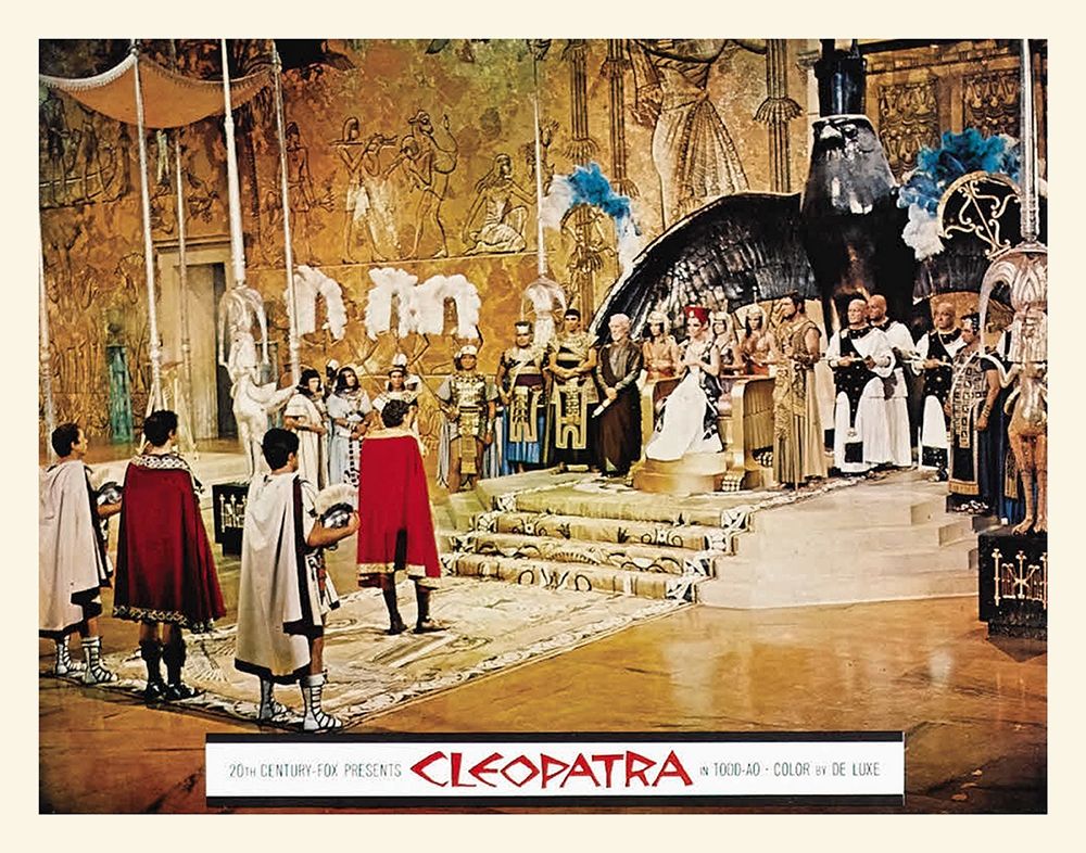 Elizabeth Taylor - Cleopatra - Lobby Card