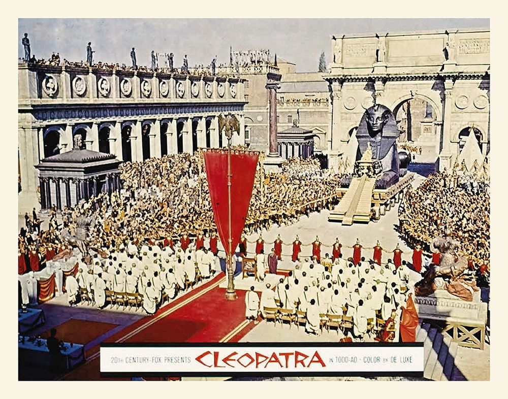 Elizabeth Taylor - Cleopatra - Lobby Card