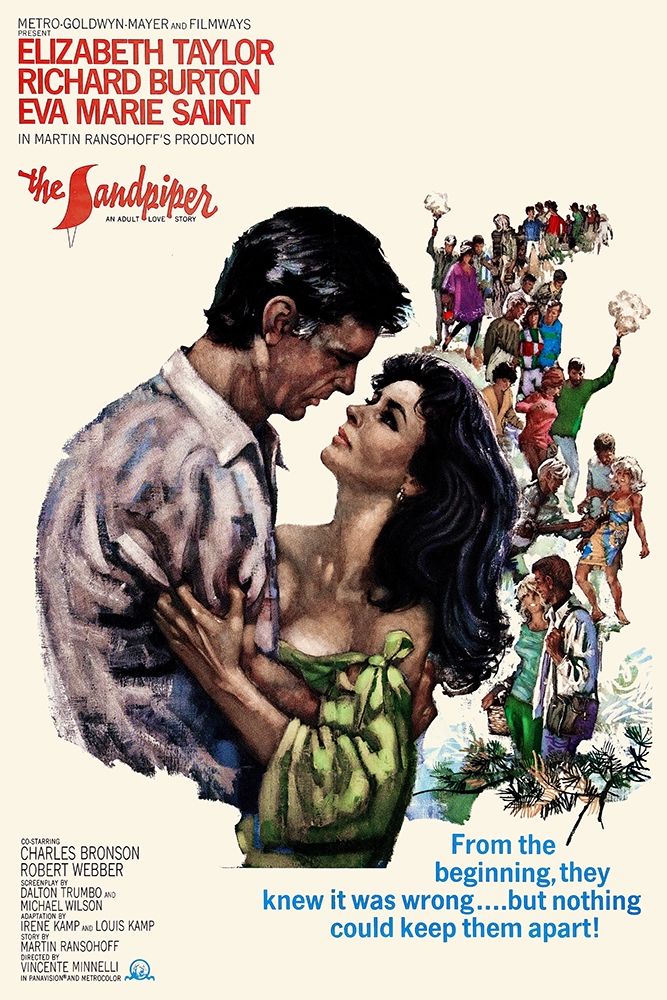 Sandpiper - Elizabeth Taylor - Richard Burton - Eva Marie Saint