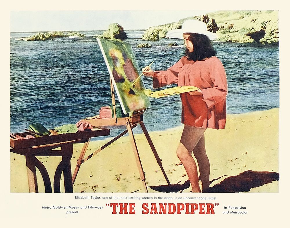 Elizabeth Taylor - Sandpiper - Lobby Card