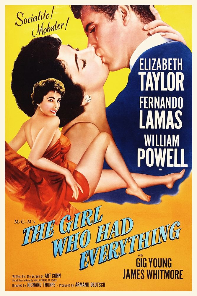 The Girl Who Had Everything - Poster