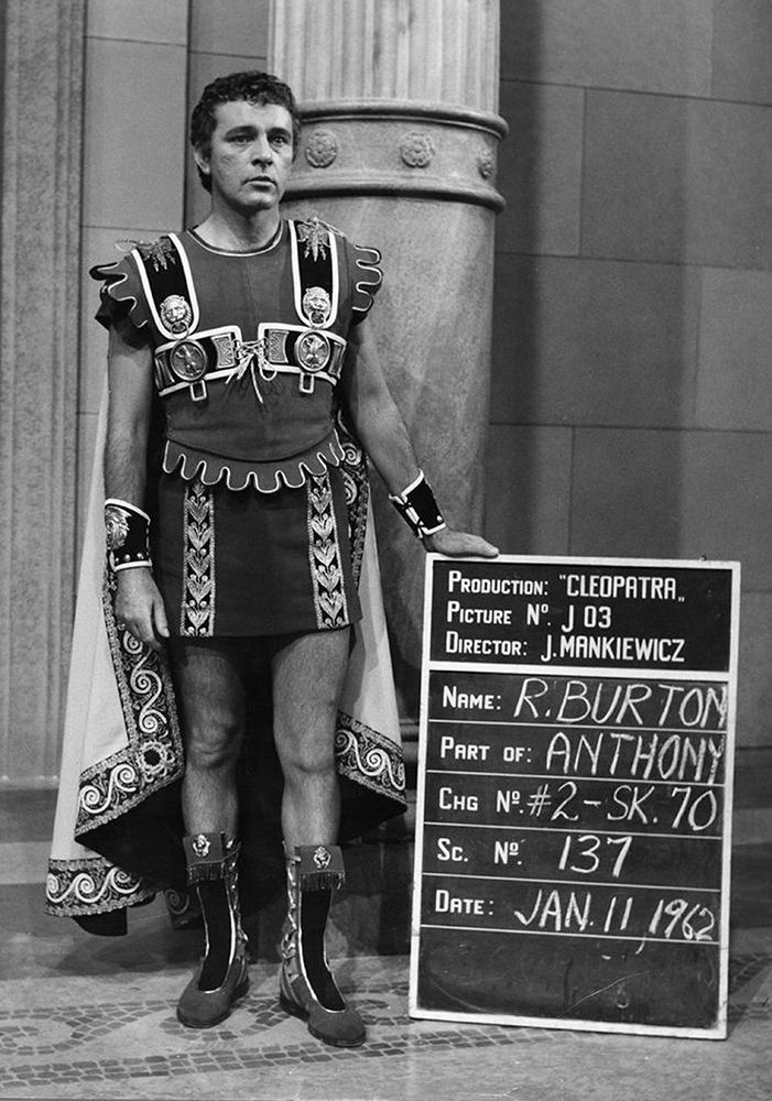 Wardrobe Test - Cleopatra - Richard Burton