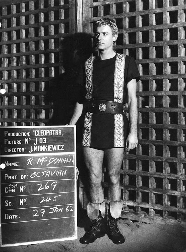 Wardrobe Test - Cleopatra - Roddy McDowall