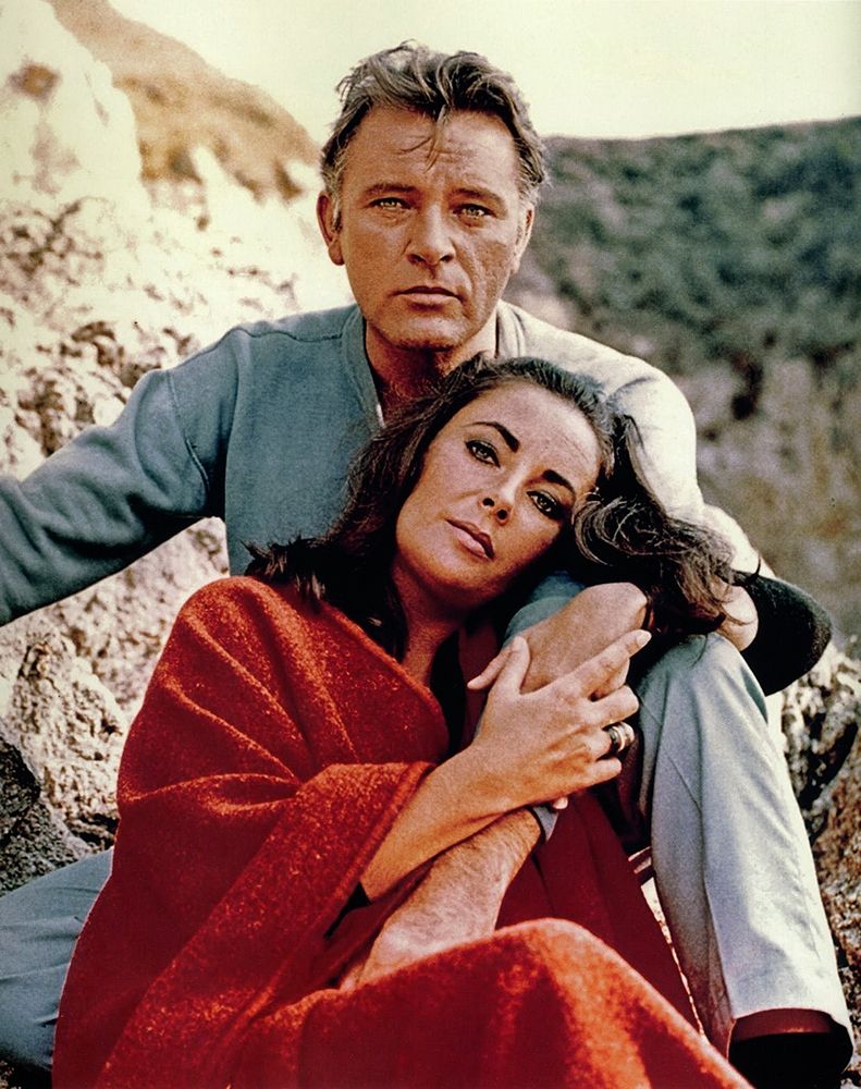 Elizabeth Taylor and Richard Burton